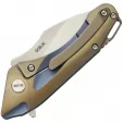Bestech Knives GOBLIN Titanium Framelock Blue knives BTKT1711B