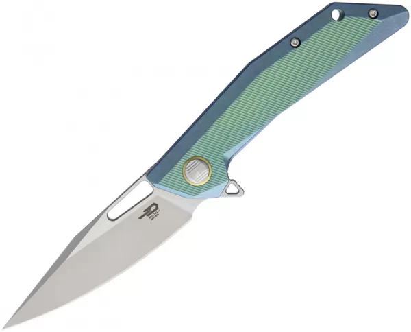 Bestech Shrapnel Framelock Green knives BTKT1802B