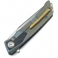 Bestech Sky Hawk Framelock Gold-Blue knives BTKT1804B