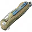 Bestech Parrot Framelock Gold Pink knives BTKT1807B