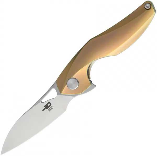 Bestech The Reticulan Framelock Gold knives BTKT1810D