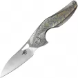 Bestech Knives The Reticulan Framelock Gray - BTKT1810E