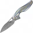 Bestech Knives The Reticulan Framelock Blue - BTKT1810L