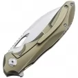 Bestech ESKRA Framelock Gold knives BTKT1813D