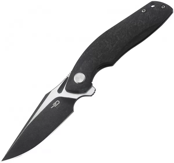 Bestech Ghost Framelock CF Black knives BTKT1905C2