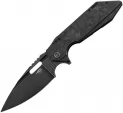 Bestech Knives Shodan Framelock CF Black - BTKT1910D