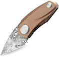 Bestech Tulip Damasteel Framelock Pink - BTKT1913I