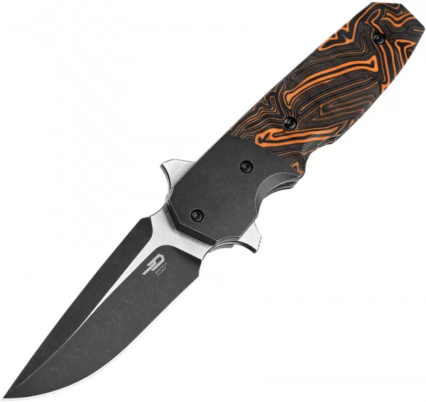 Bestech Freefall Linerlock Orange knives BTKT2007B