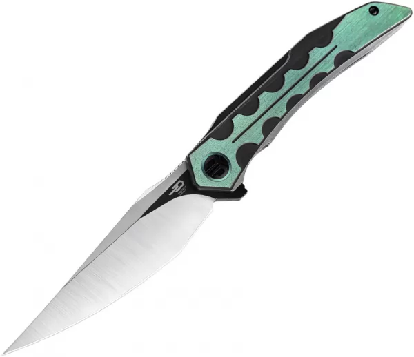 Bestech Samari Framelock Green knives BTKT2009C