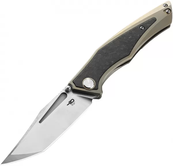 Bestech Knives Togatta Framelock Carbon Fiber knives BTKT2102F