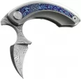 Bestech Knives Strelit Framelock Timascus - BTKT2103K