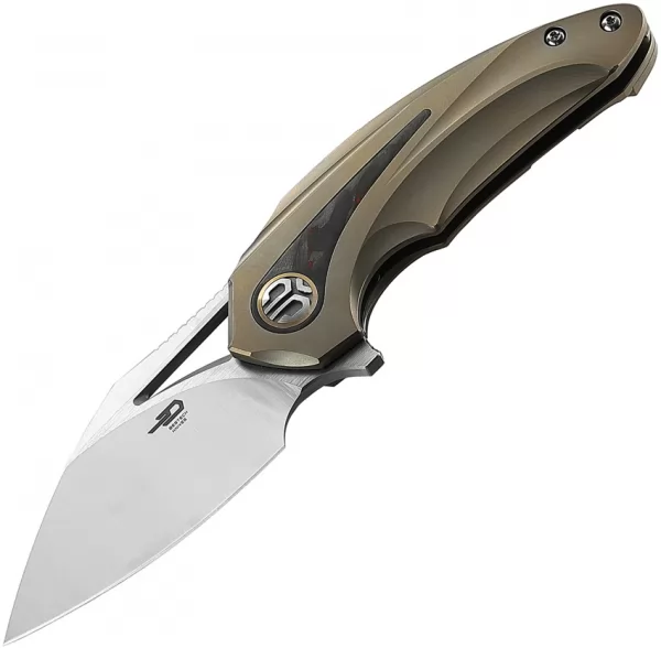Bestech Knives Nuke Framelock Bronze knives BTKT2107B