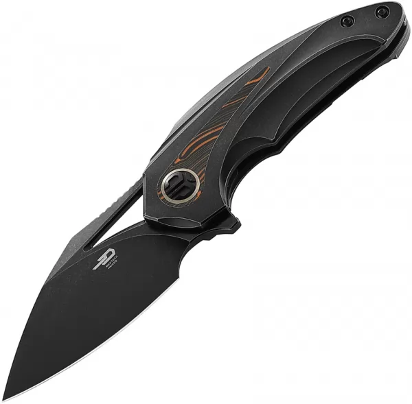 Bestech Knives Nuke Framelock Black knives BTKT2107E