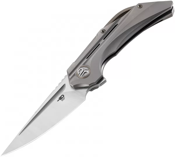 Bestech Knives Vigil Framelock Gray knives BTKT2201A