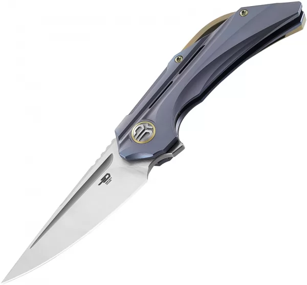 Bestech Knives Vigil Framelock Blue knives BTKT2201B