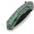 Bestech Knives Buwaya Framelock Retro Green knives BTKT2203D