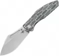 Bestech Knives Lockness Framelock Black/White - BTKT2205B