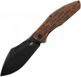 Bestech Knives Lockness Framelock Black/Org - BTKT2205C