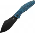 Bestech Knives Lockness Framelock Black/Blue - BTKT2205D