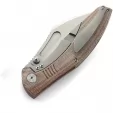 Bestech Knives Lockness Framelock Nat Micarta knives BTKT2205E
