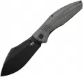 Bestech Knives Lockness Framelock Blk Micarta - BTKT2205F