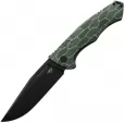 Bestech Knives Keen II Framelock Black/Green - BTKT2301E