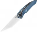 Bestech Knives Blind Fury Framelock Blue - BTKT2303A