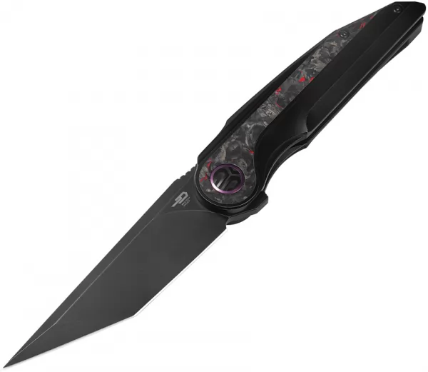Bestech Knives Blind Fury Framelock Black knives BTKT2303E