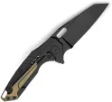 Bestech Knives Nyxie 3 Framelock CF-Ti Black knives BTKT2308D
