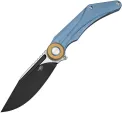 Bestech Knives Seraph Framelock Ti Blue - BTKT2403D