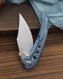 Bestech Knives Razon Framelock M-Cut Blue knives BTKT2406A