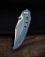 Bestech Knives Razon Framelock M-Cut Blue knives BTKT2406A