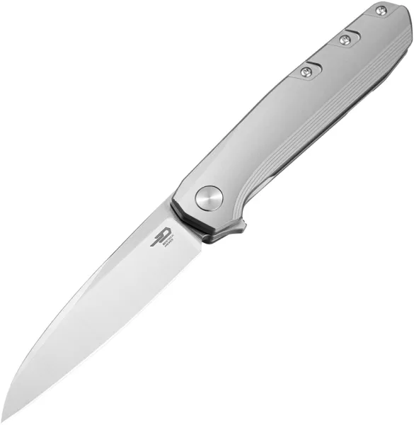 Bestech Knives 9 Framelock Ti Gray knives BTKT2408A