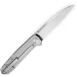 Bestech Knives 9 Framelock Ti Gray knives BTKT2408A