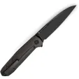 Bestech Knives 9 Framelock Ti Black SW knives BTKT2408B