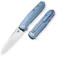 Bestech Knives 9 Framelock Ti Blue knives BTKT2408C