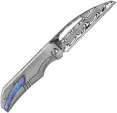 Bestech Taipan Framelock Ti-Damascus knives BTKT2503G