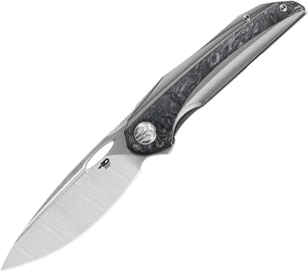 Bestech SENU Framelock Ti-Marble CF knives BTKT2601B