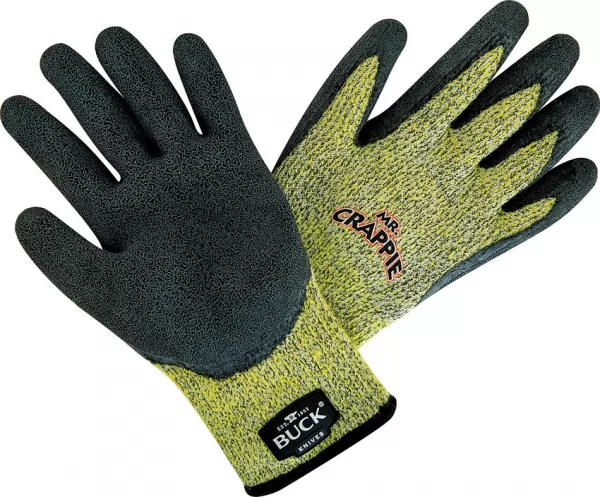 Buck Mr Crappie Fishing Gloves XXL knives BU11019
