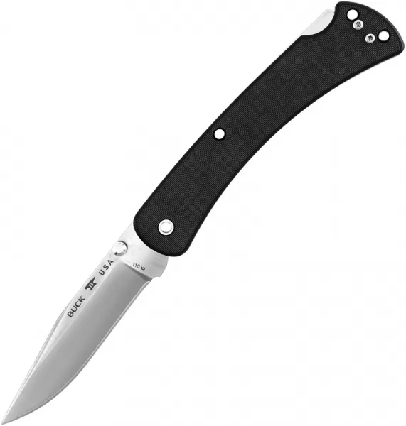 Buck 110 Slim Pro Lockback Black knives BU110BKS4