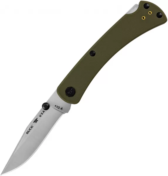 Buck 110 Slim Pro TRX Lockback knives BU110GRS3