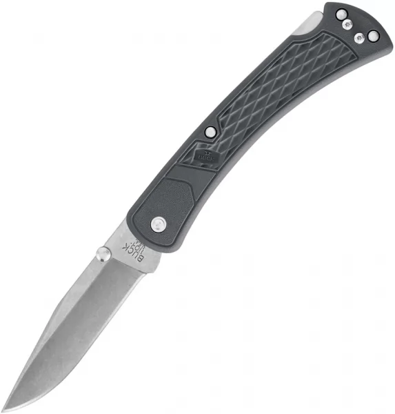 Buck 110 Slim Select Lockback Gry knives BU110GYS2