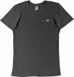 Buck Womens T-Shirt Gray-Teal XL - BU11275