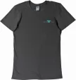 Buck Womens T-Shirt Gray-Teal XXL - BU11276