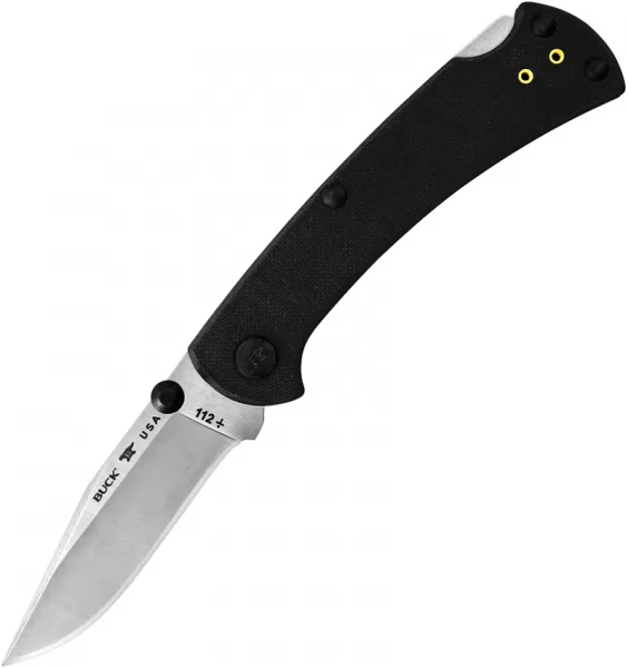 Buck 112 Slim Pro TRX Lockback knives BU112BKS3