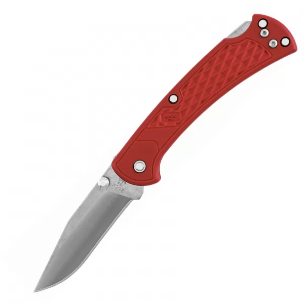 Buck 112 Slim Select Lockback Red knives BU112RDS2