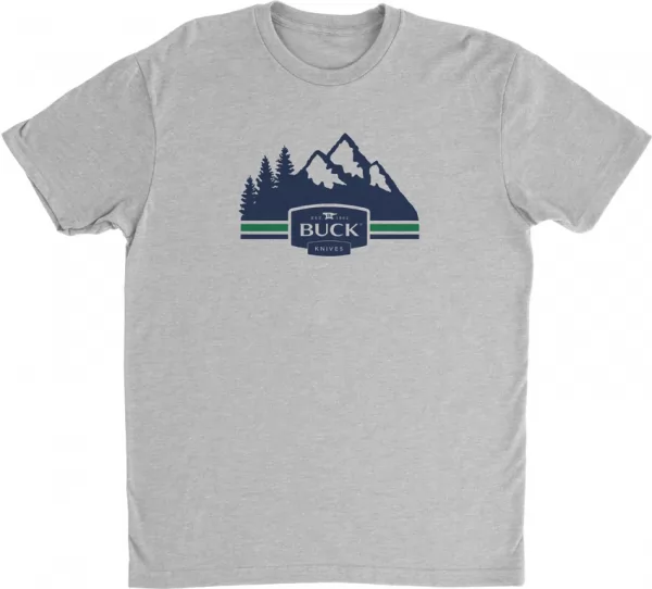 Buck Mountains T-Shirt XL knives BU12402