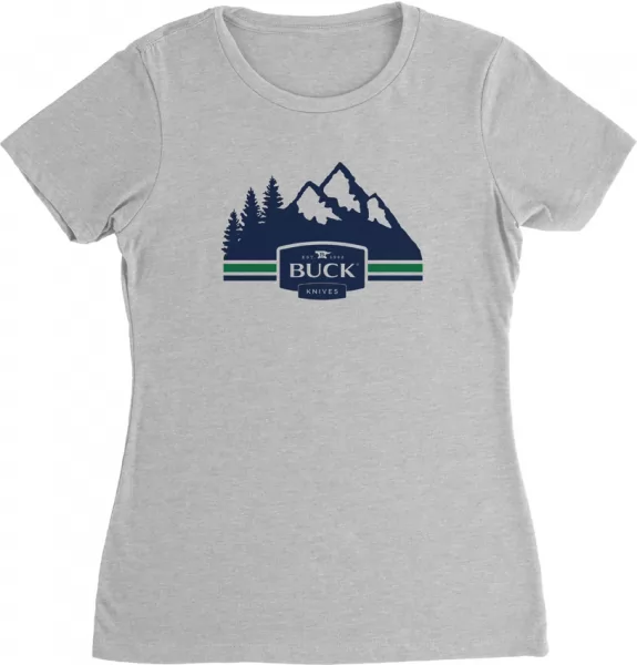 Buck Womens Mountains T-Shirt L knives BU12407