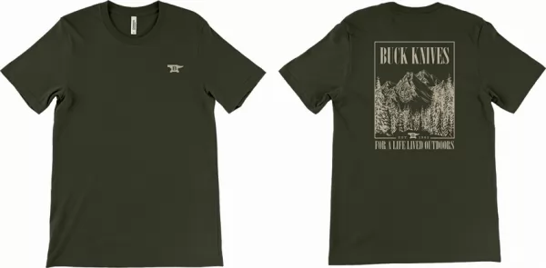 Buck Life Lived Outdoors T-Shirt XL knives BU13215