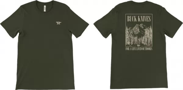 Buck Life Lived Outdoors T-ShirtXXL knives BU13216